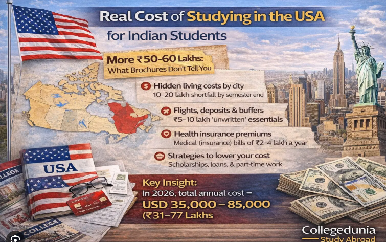 Study in USA Without Going Broke: Smart Cost Planning for Indian Students